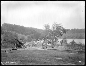 Wachusett Aqueduct, Shaft No. 2, near Clamshell Pond, Clinton, Mass., May 22, 1896