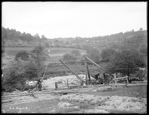 Wachusett Aqueduct, Shaft No. 4, from the south, Berlin, Mass., May 23, 1896