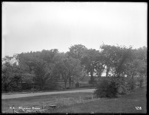 Wachusett Aqueduct, Stirrup Brook crossing, from the east, Northborough, Mass., May 25, 1896