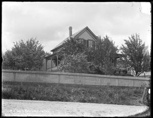 Wachusett Aqueduct, John Beaven's house, from west side of Boylston Street, Clinton, Mass., Jun. 12, 1896