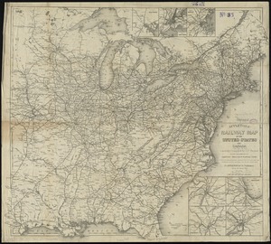 Appletons' railway map of the United States and Canada