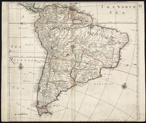 South America divided into its IIII principall parts