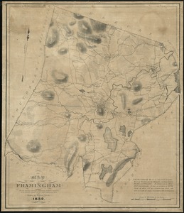 Map of Framingham