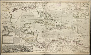 A map of the West-Indies or the islands of America in the North Sea
