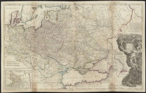 To His Most Serene and August Majesty Peter Alexovitz absolute lord of Russia &c. this map of Moscovy, Poland, Little Tartary, and ye Black Sea &c. is most humbly dedicated
