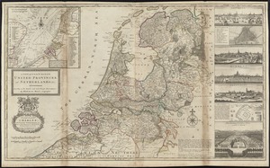 A new and exact map of the United Provinces, or Netherlands &c