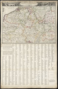 A mapp of the seat of the warrs in Germany and the Spanish Netherlands, for His Majesties own use