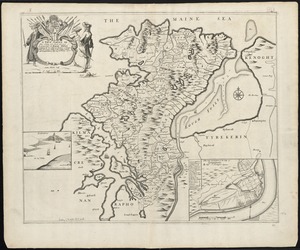 A true survey of The Earl of Donagals barronie of Enish Owen containing the two adjacent harbours of Lough Foile and Lough Suillie ye Isle of Inche Culmore and Londonderry