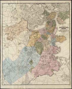 Map of Boston, for 1881