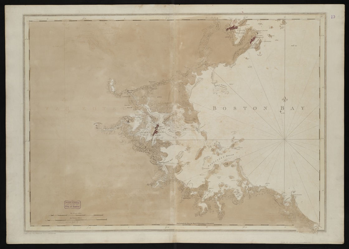 [A chart of Boston Bay and vicinity]