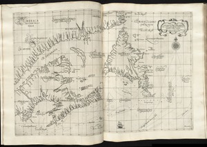 Carta particolare della terra nuoua con la Gran Baia et il Fiume Grande della Canida