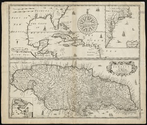 A generall mapp of the continent and islands which bee adjacent to Jamaica