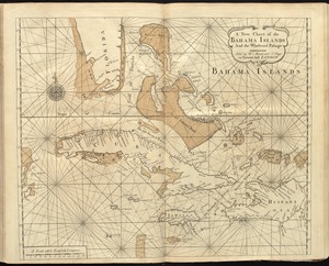 A new chart of the Bahama Islands and the Windward Passage