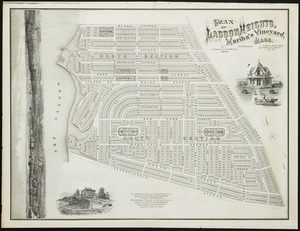 Plan of Lagoon Heights, Martha's Vineyard, Mass