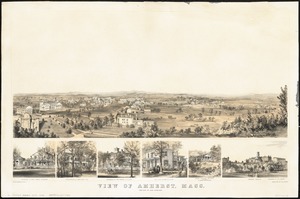 View of Amherst, Mass