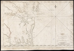 Chart of the coast of America from Cape Henry to Albermarle Sound