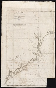 Chart of the coast of America from Cape Fear to Helens Sound