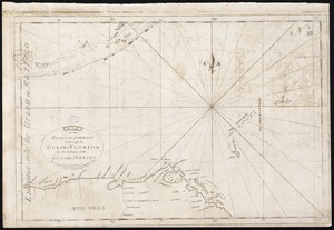Chart of the coast of America through the Gulph of Florida to the entrance of the Gulph of Mexico