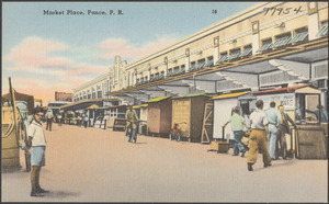 Market place, Ponce, P. R.