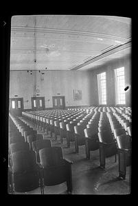 Interior of empty auditorium