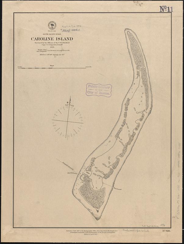 South Pacific Ocean, Caroline Island