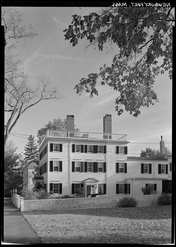 Newburyport, house exterior Digital Commonwealth