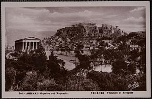 Αθηναι - Θησεῖον και Άκρόπολις