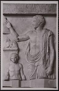 Musee National d'Athènes, 738, relief funeraire Attique