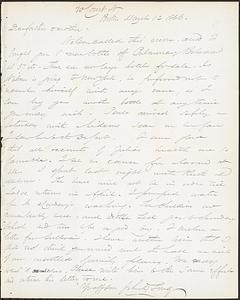 Letter from John D. Long to Zadoc Long and Julia D. Long, March 12, 1866