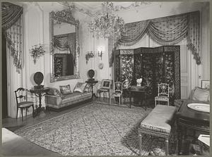 Boston, William Crowninshield Endicott House, interior, parlor