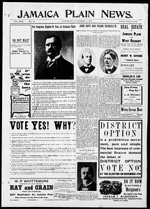 Jamaica Plain News, November 01, 1902