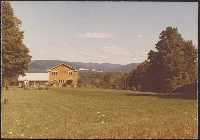 Home and distant mountain