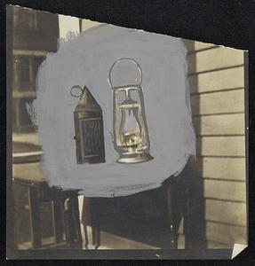 Lantern of 1760 & one of 1906.