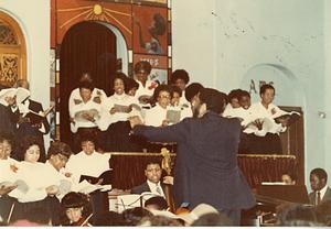St. Paul AME's Messiah, soprano section, 1982