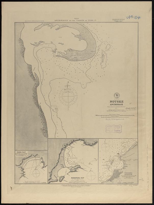 Japan, anchorages on the coasts of Yezo Id