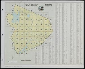 City of Waltham, Massachusetts [assessors atlas]