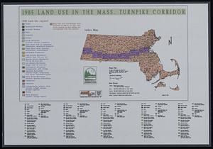 1985 land use in the Mass. Turnpike corridor