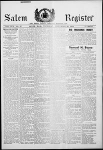 Salem Register and Essex County Mercury