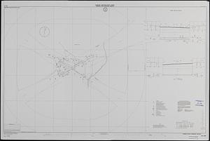Airport obstruction chart, OC 345, Roberts Field, Redmond, Oregon