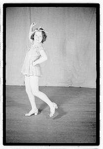 Girl dancer in costume