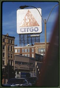 Boston 1984: Citgo sign Kenmore Sq. Universit [i.e. University]