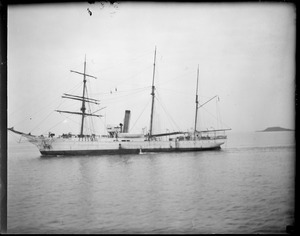 Steam ship - sail rig
