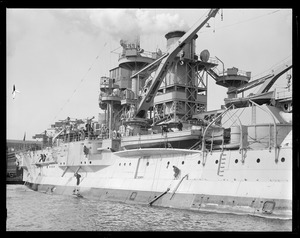 USS Utah in Charlestown Navy Yard