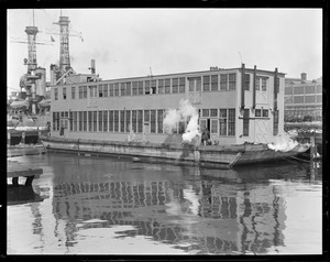 Floating machine shop at Navy Yard