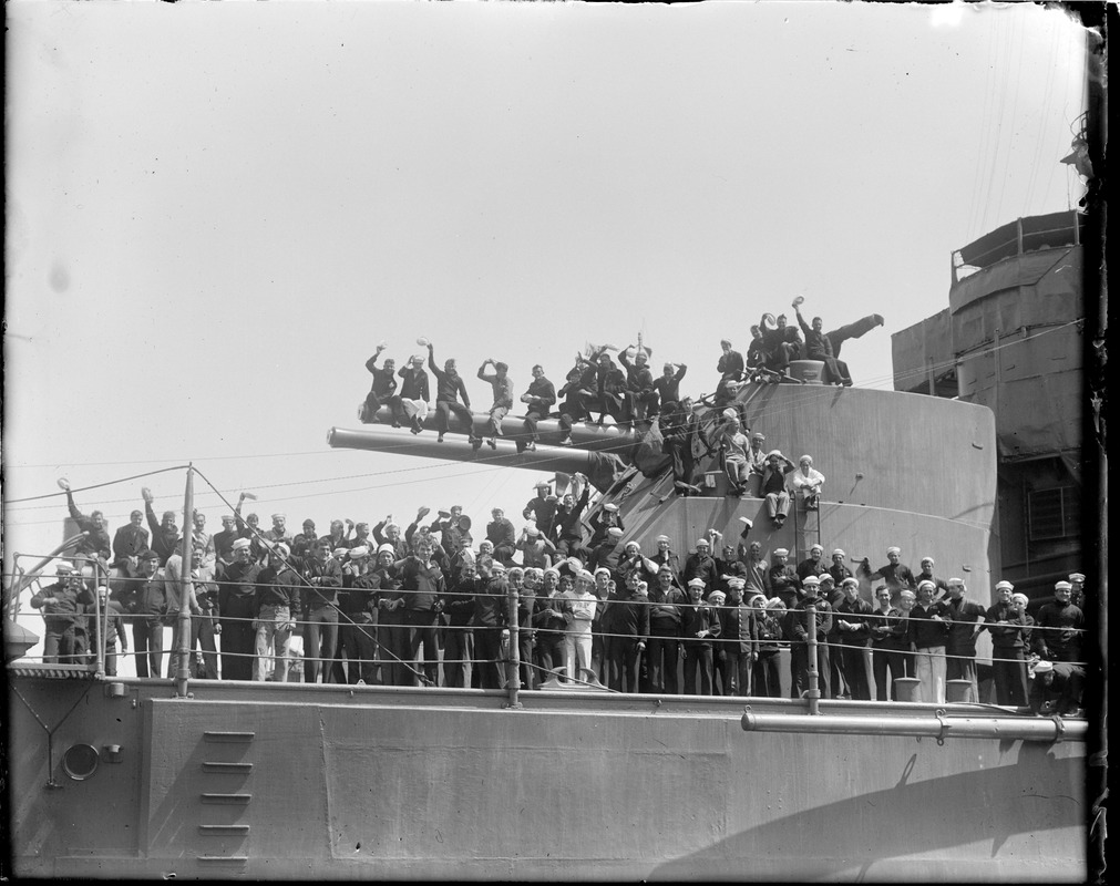 U.S. sailors ready to depart for Vera Cruz, Mexico