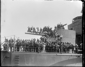 U.S. sailors ready to depart for Vera Cruz, Mexico