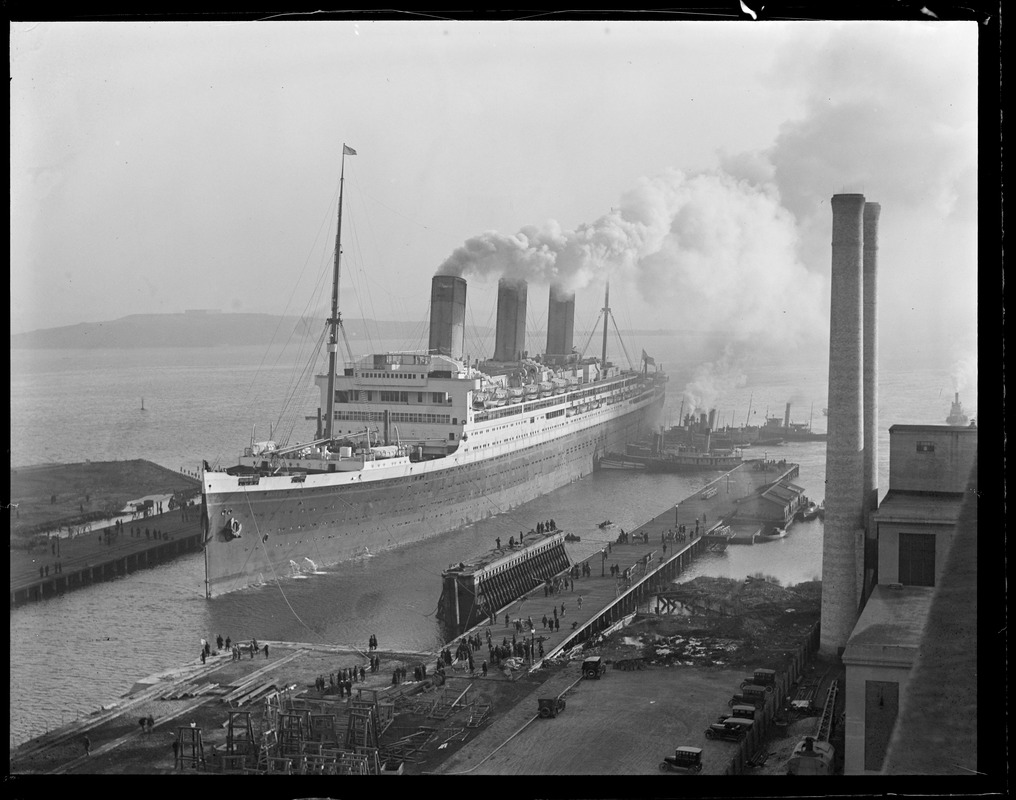 SS Majestic - South Boston drydock