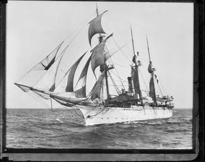 Training ship Nantucket under sail