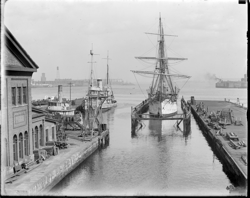 Training ship Nantucket, Charlestown Navy Yard