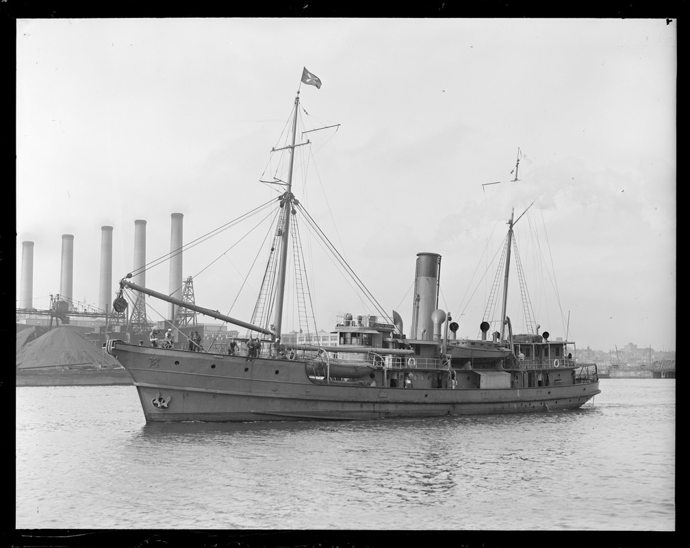 U.S. government cable boat, one of two